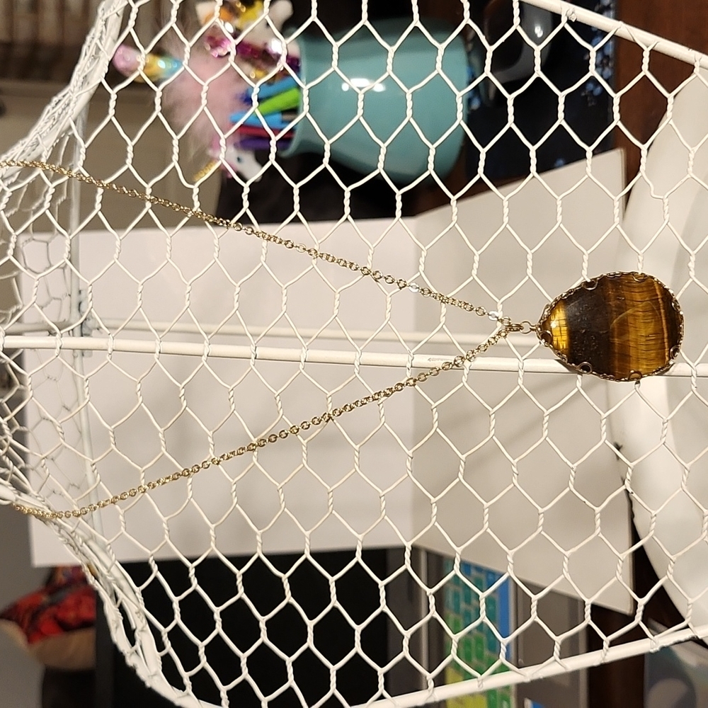 Brown Stone Necklace